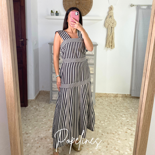 Vestido Mosaico negro