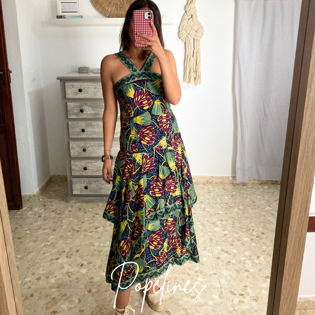 Vestido África verde