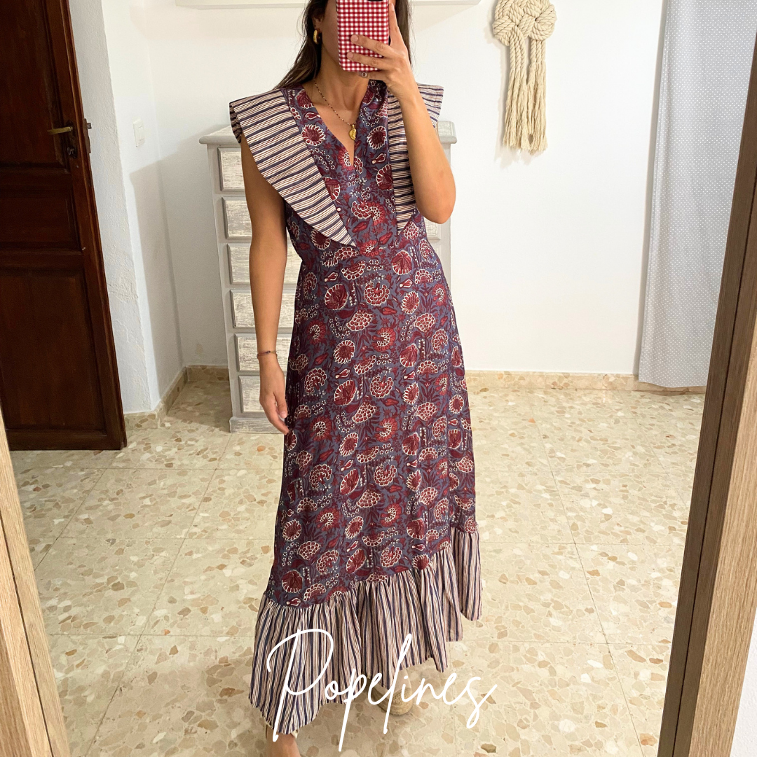 Vestido Palo azul