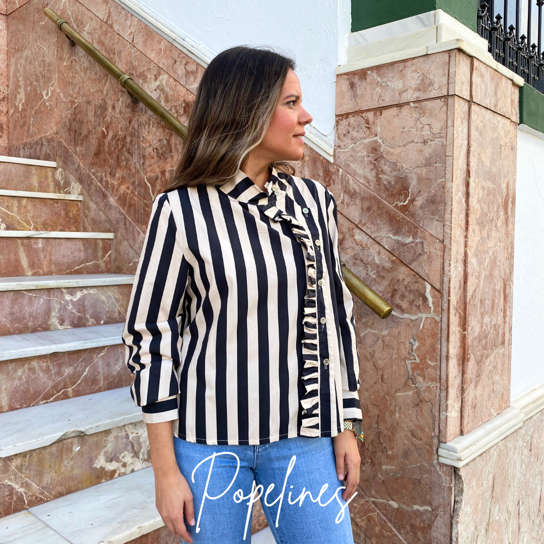 Blusa listas negras