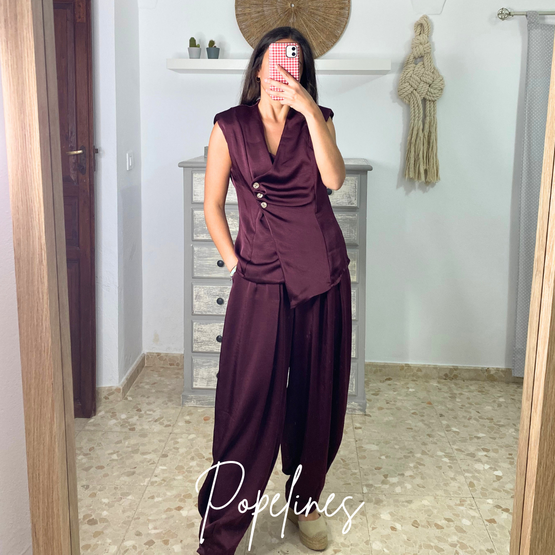 Conjunto Lucía vino