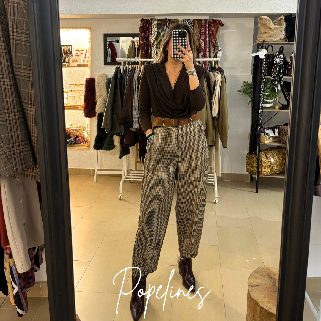 Pantalón pata de gallo