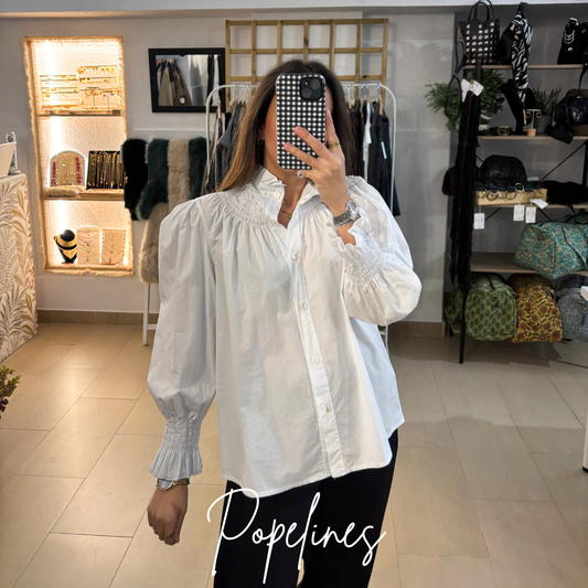 Blusa Málaga blanca