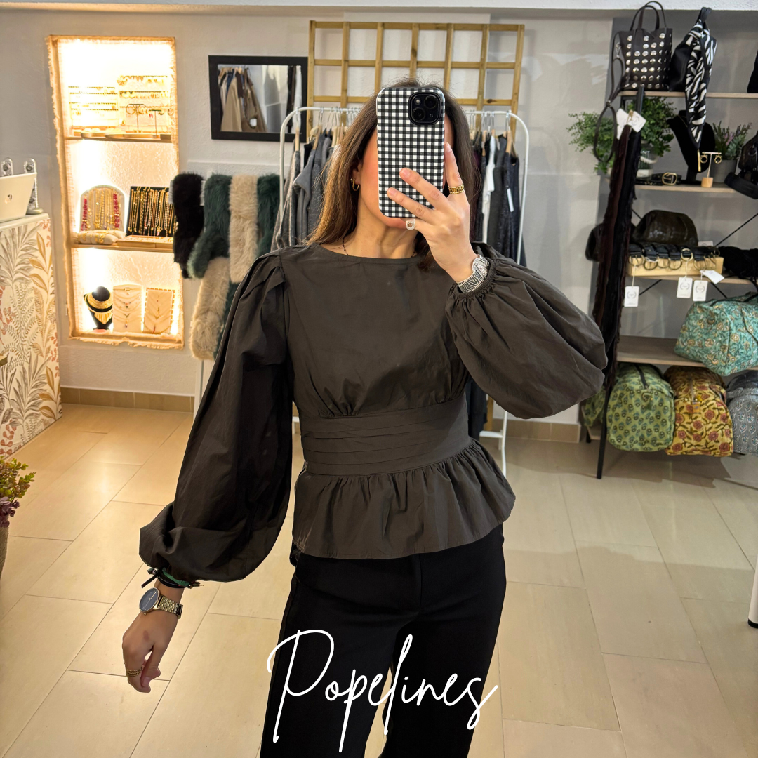 Blusa Ronda chocolate