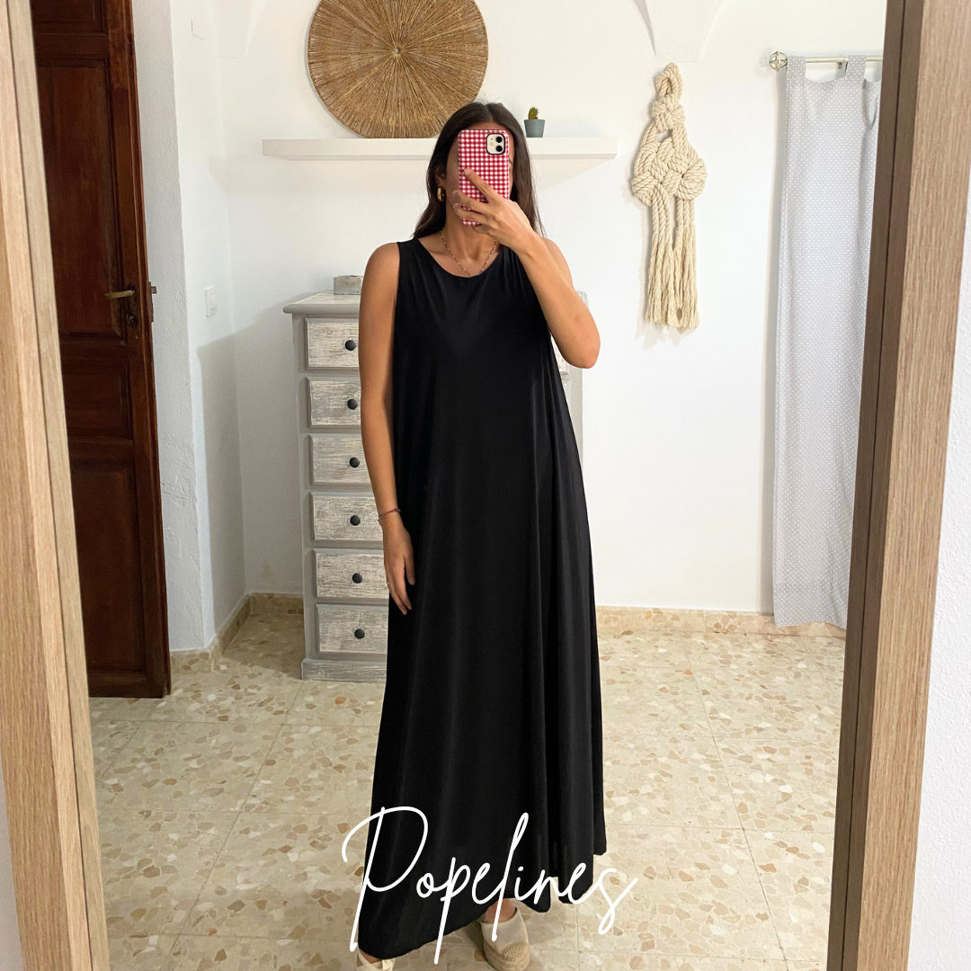 Vestido basic negro