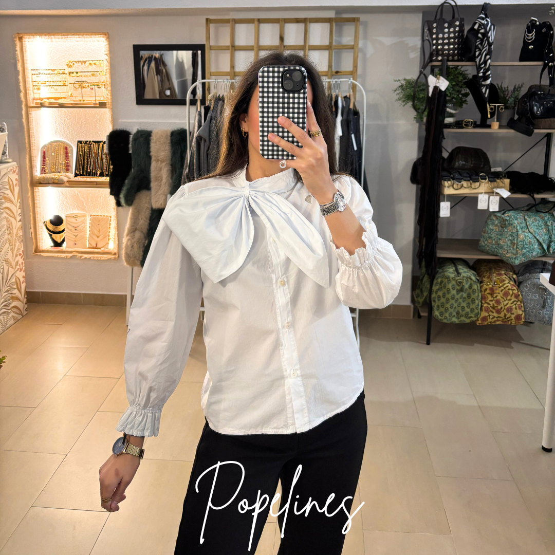 Blusa lazada blanca
