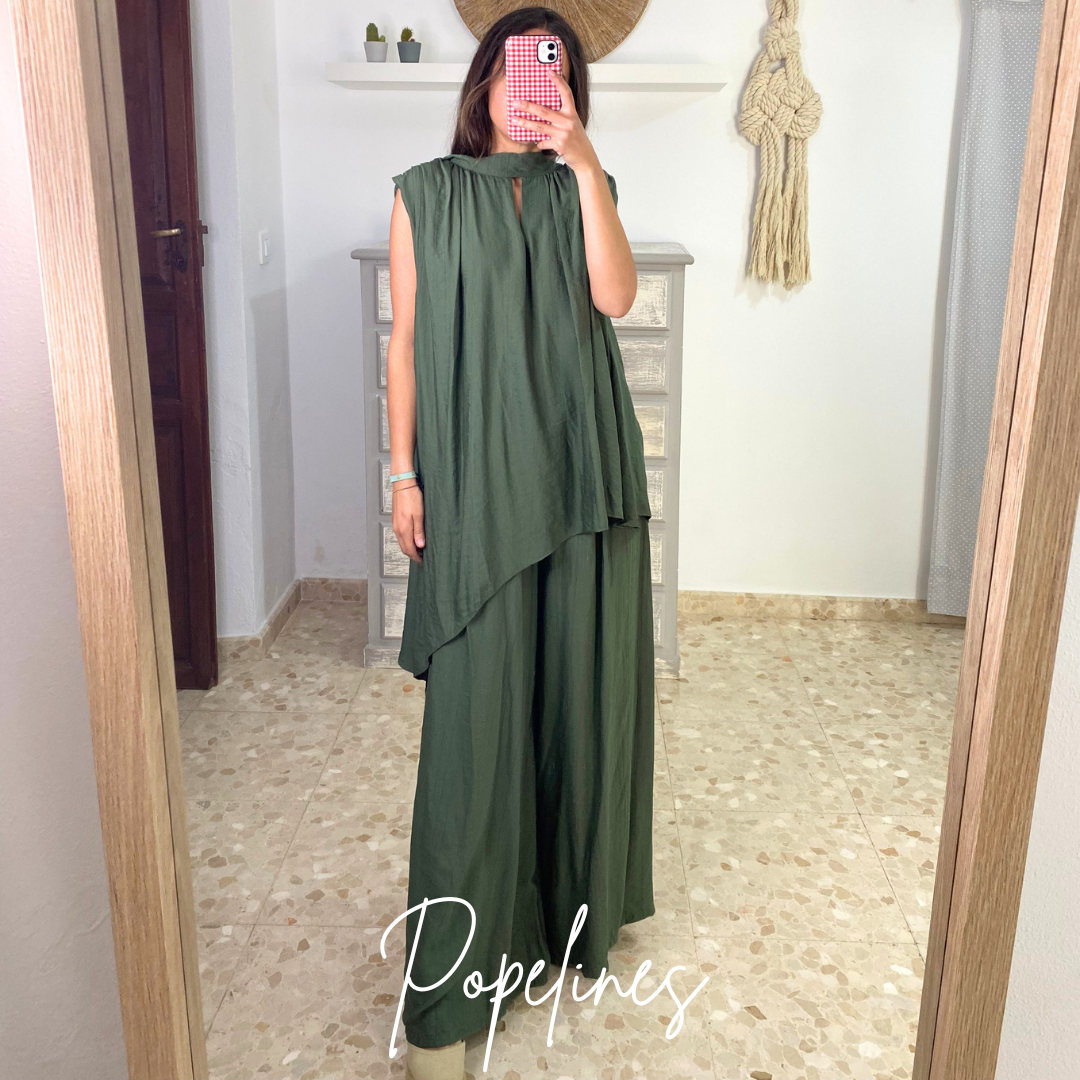 Conjunto Paulina verde