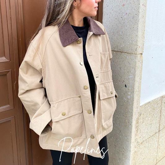 Chaqueta Amira beige