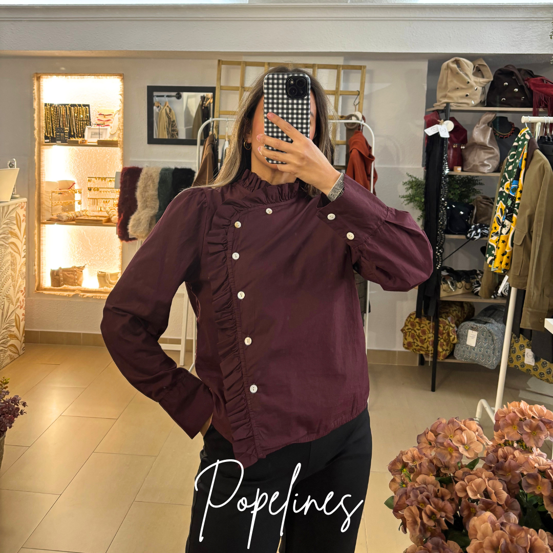 Blusa Palos vino