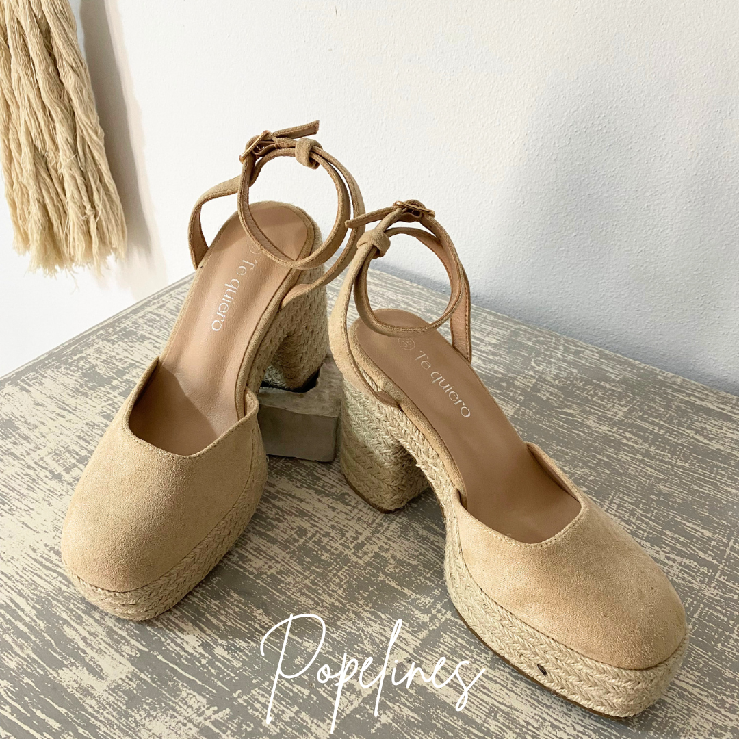 Cuña Toscana beige