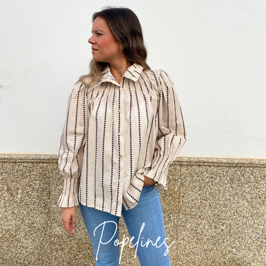Blusa Rosalin beige