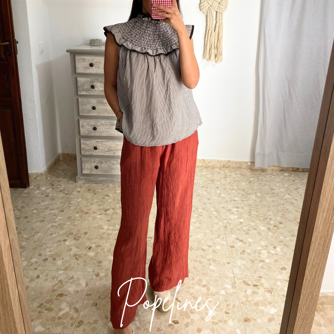 Pantalón Sofía teja