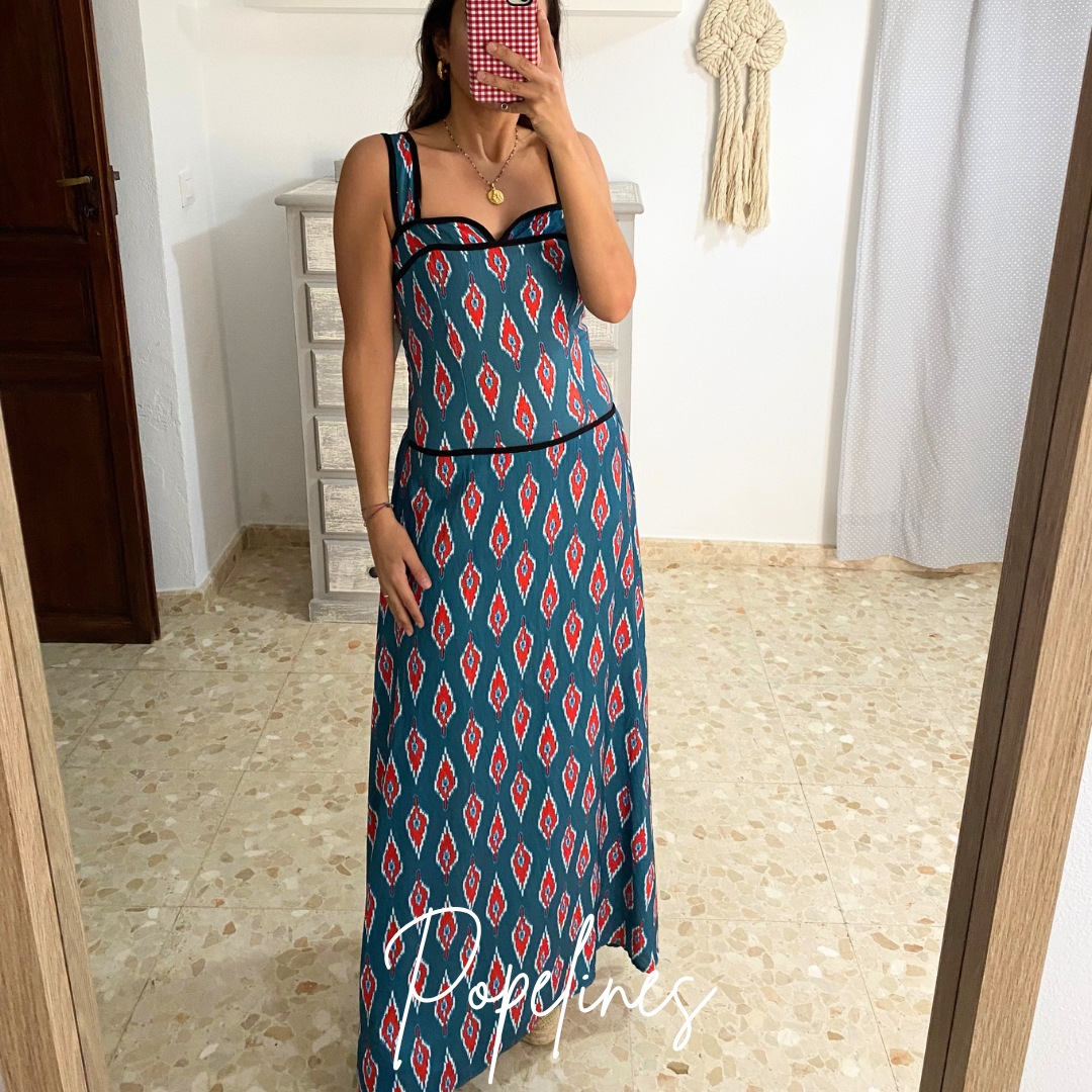 Vestido vivo azul