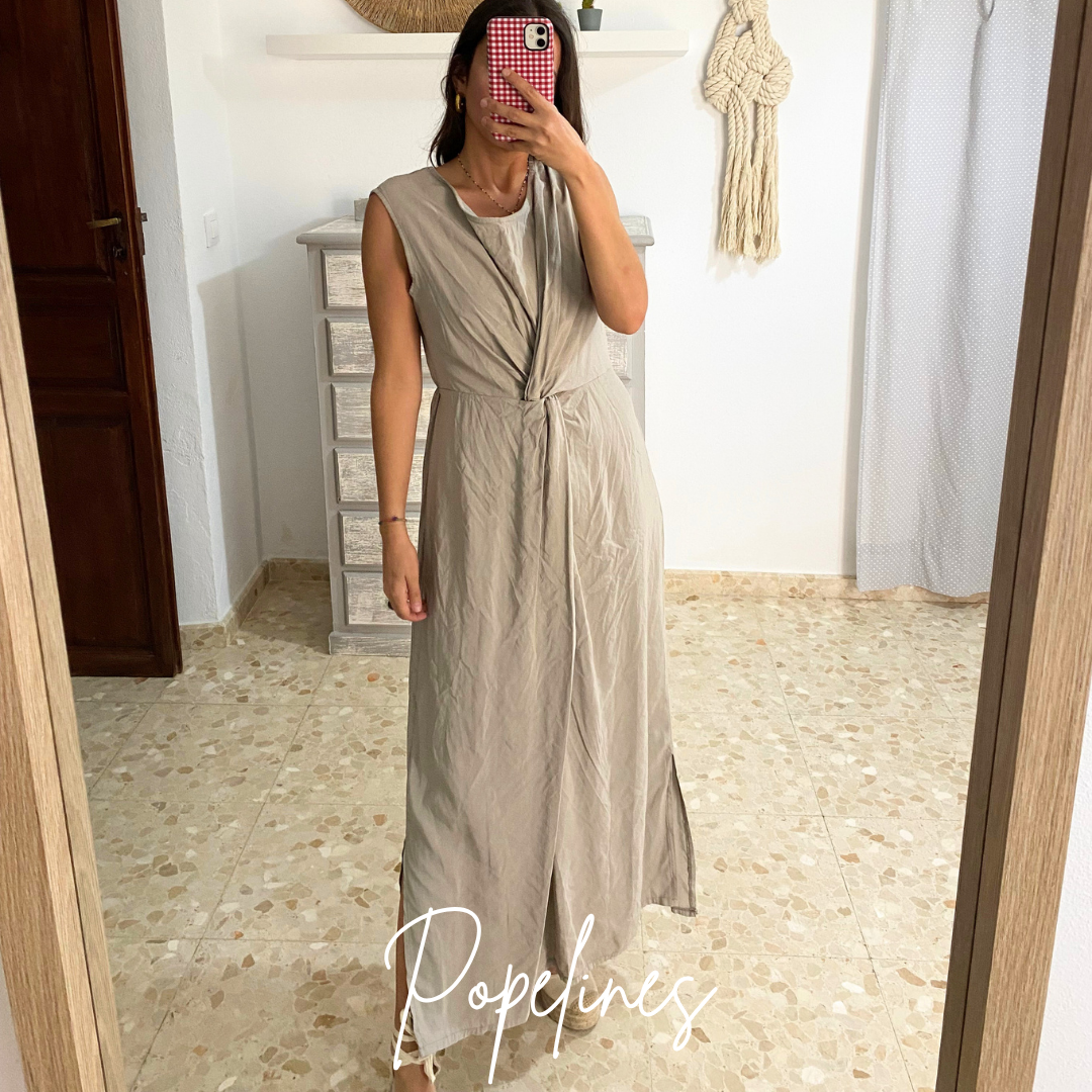 Vestido nudo topo