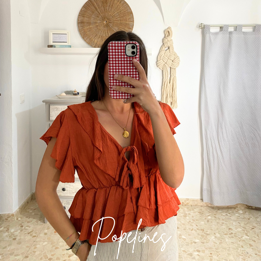 Blusa Lola teja