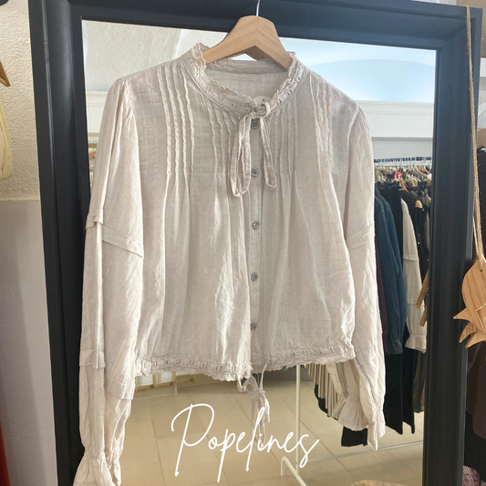 Blusa Fon beige