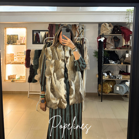 Chaleco de pelo mezcla