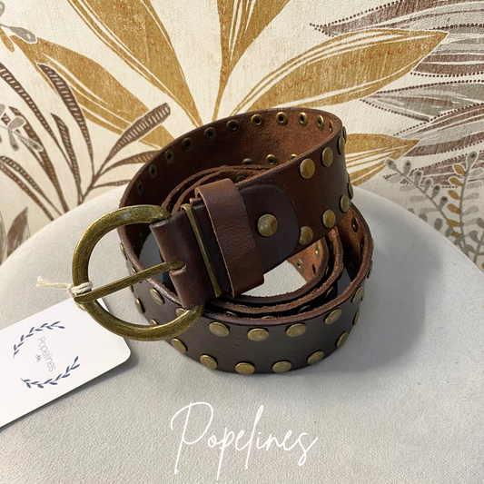 Cinturón Navajo marrón