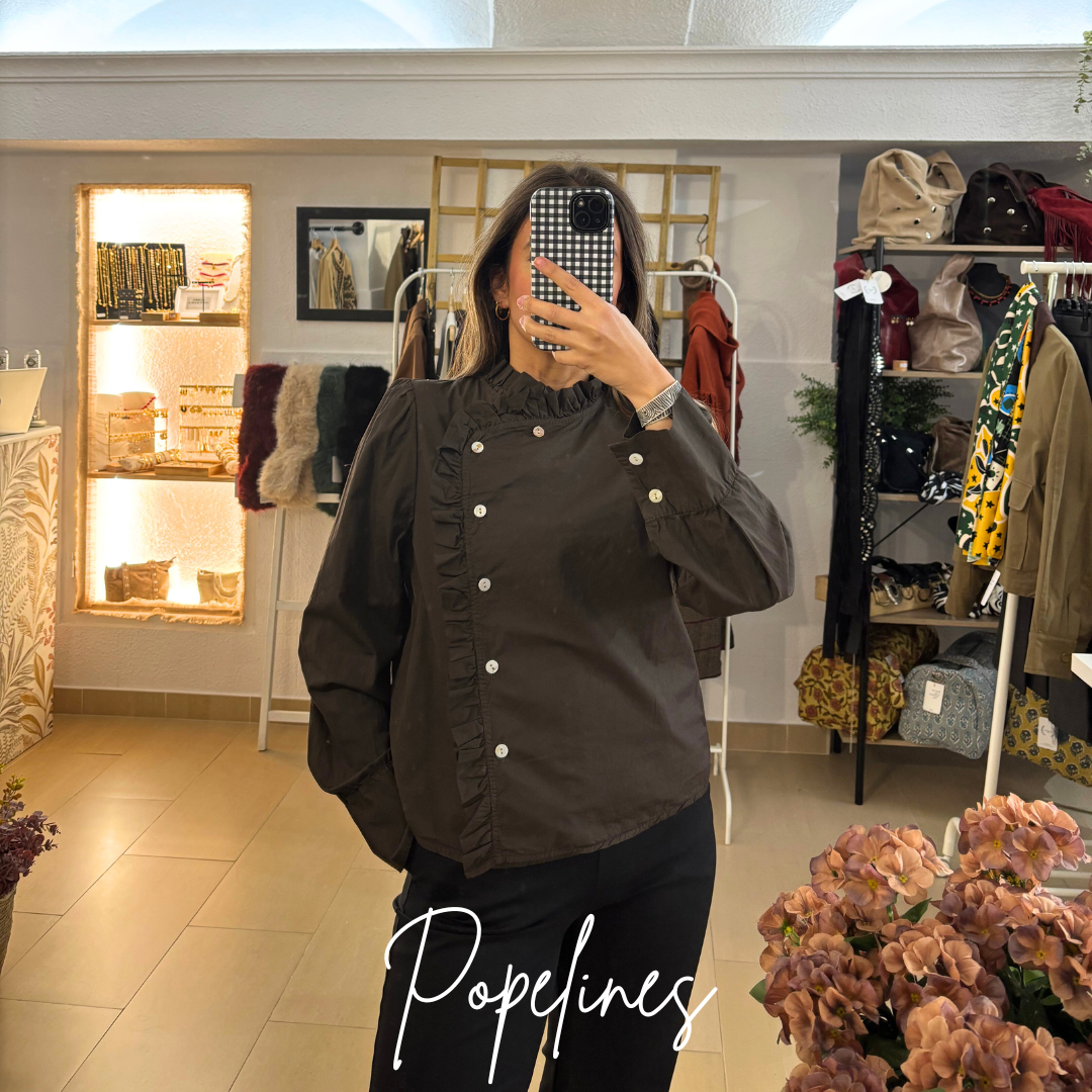Blusa Palos chocolate