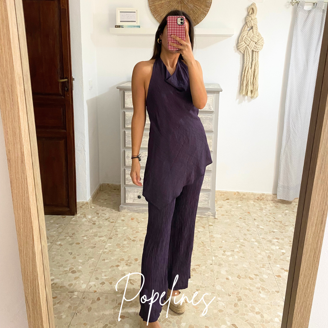 Conjunto Fátima malva