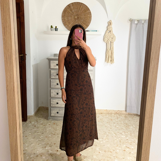 Vestido Nuria chocolate