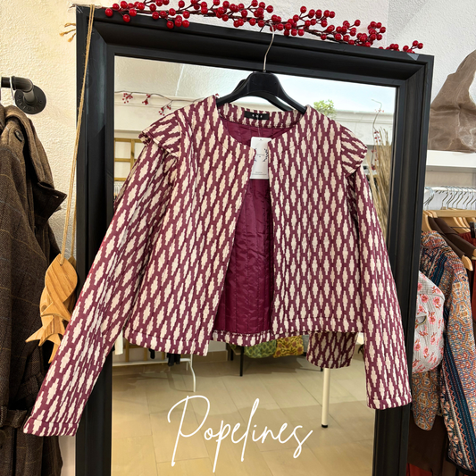 Chaqueta Lourdes geométrica