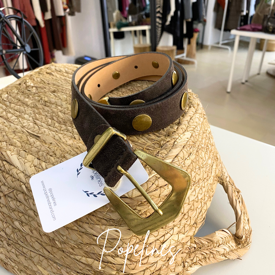 Cinturón Maorí chocolate