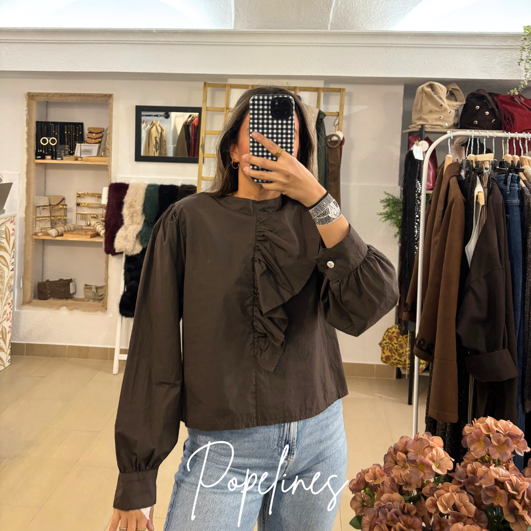 Blusa Calpe chocolate