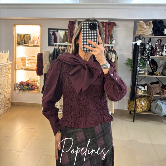 Blusa Gabi vino