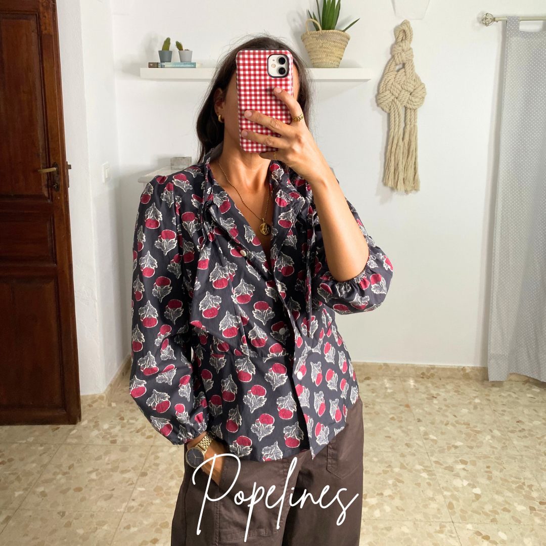 Blusa Olivia negra