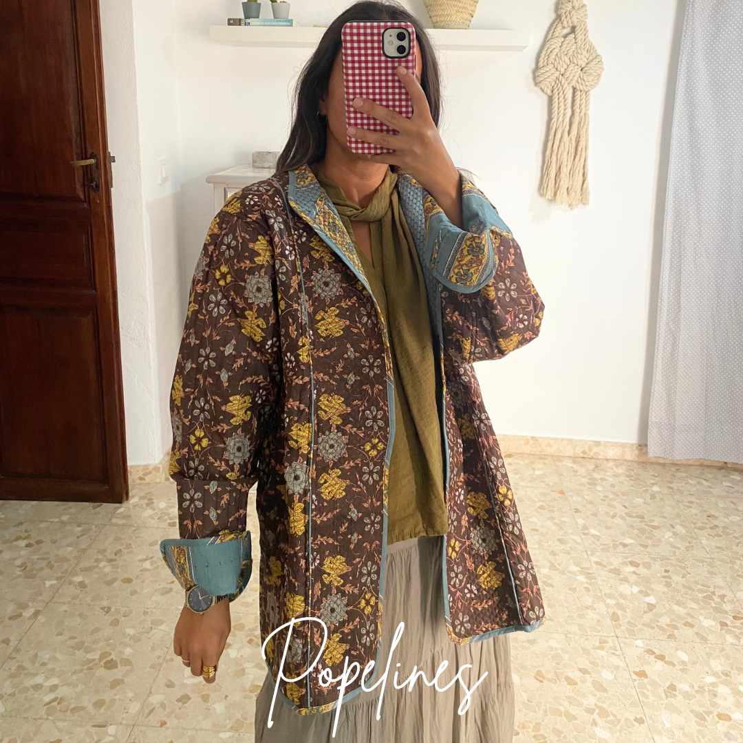 Chaqueta Cintia berenjena