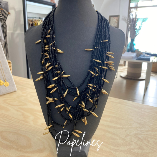 Collar Minsa negro