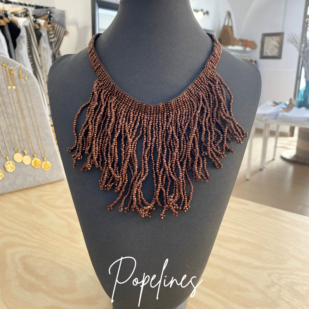 Collar Teide chocolate