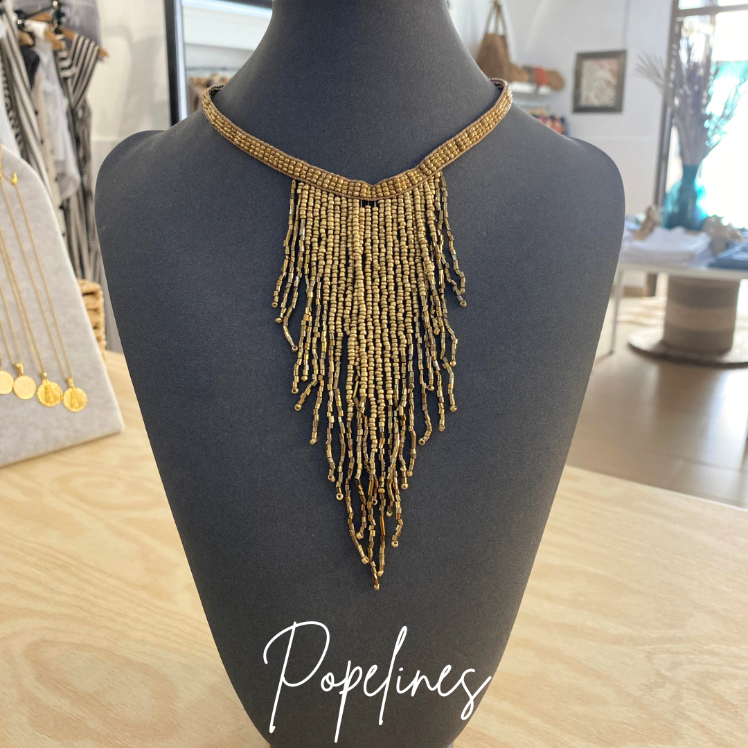 Collar Teide dorado