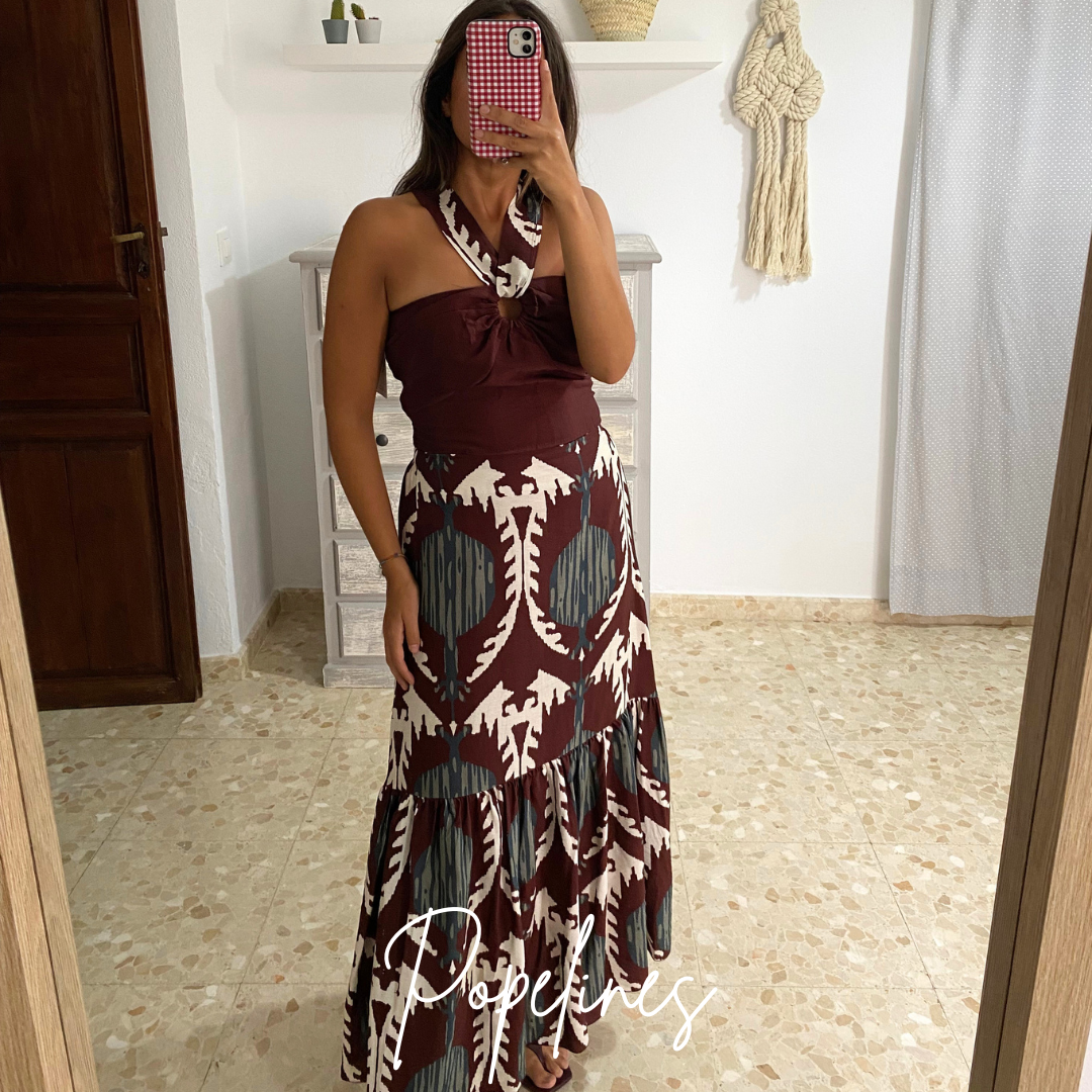 Conjunto Ceuta burdeos