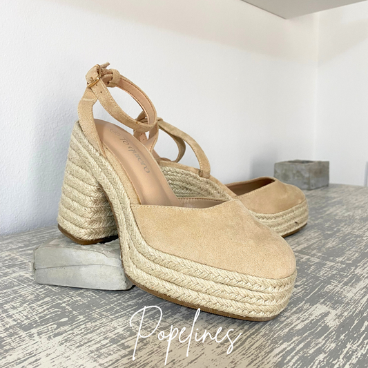 Cuña Toscana beige