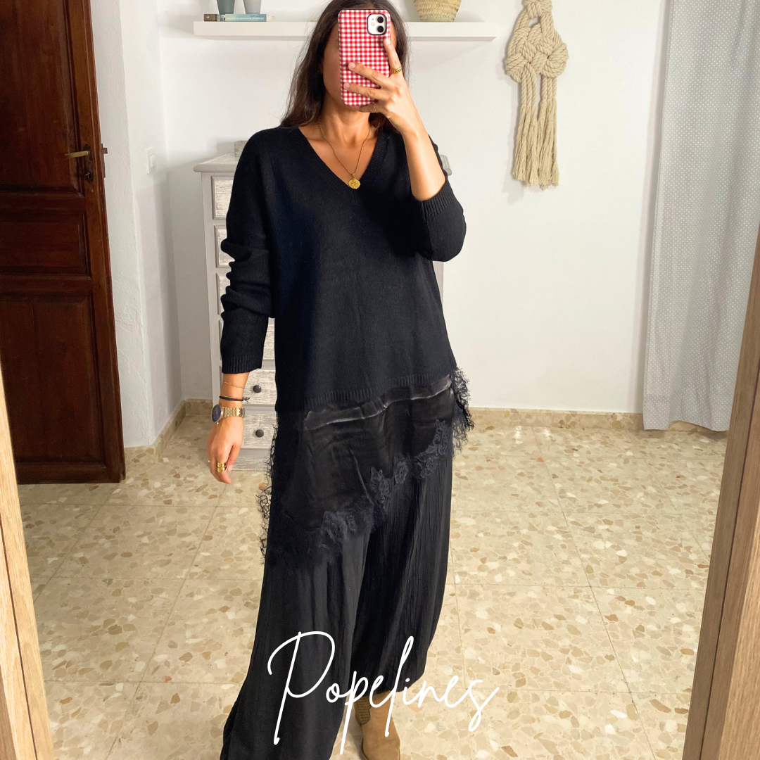 Jersey lencero negro