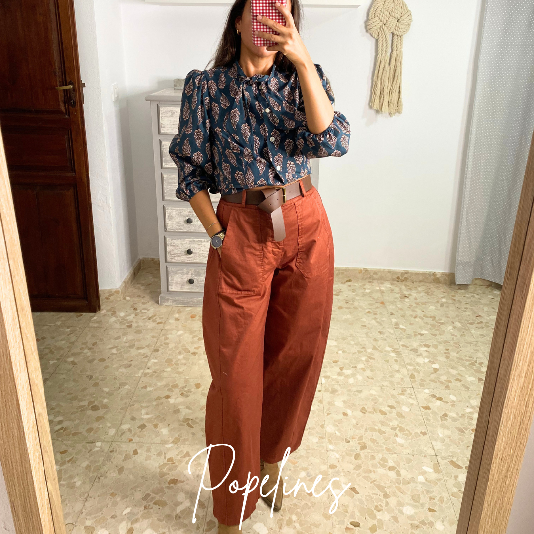 Pantalón Inma teja