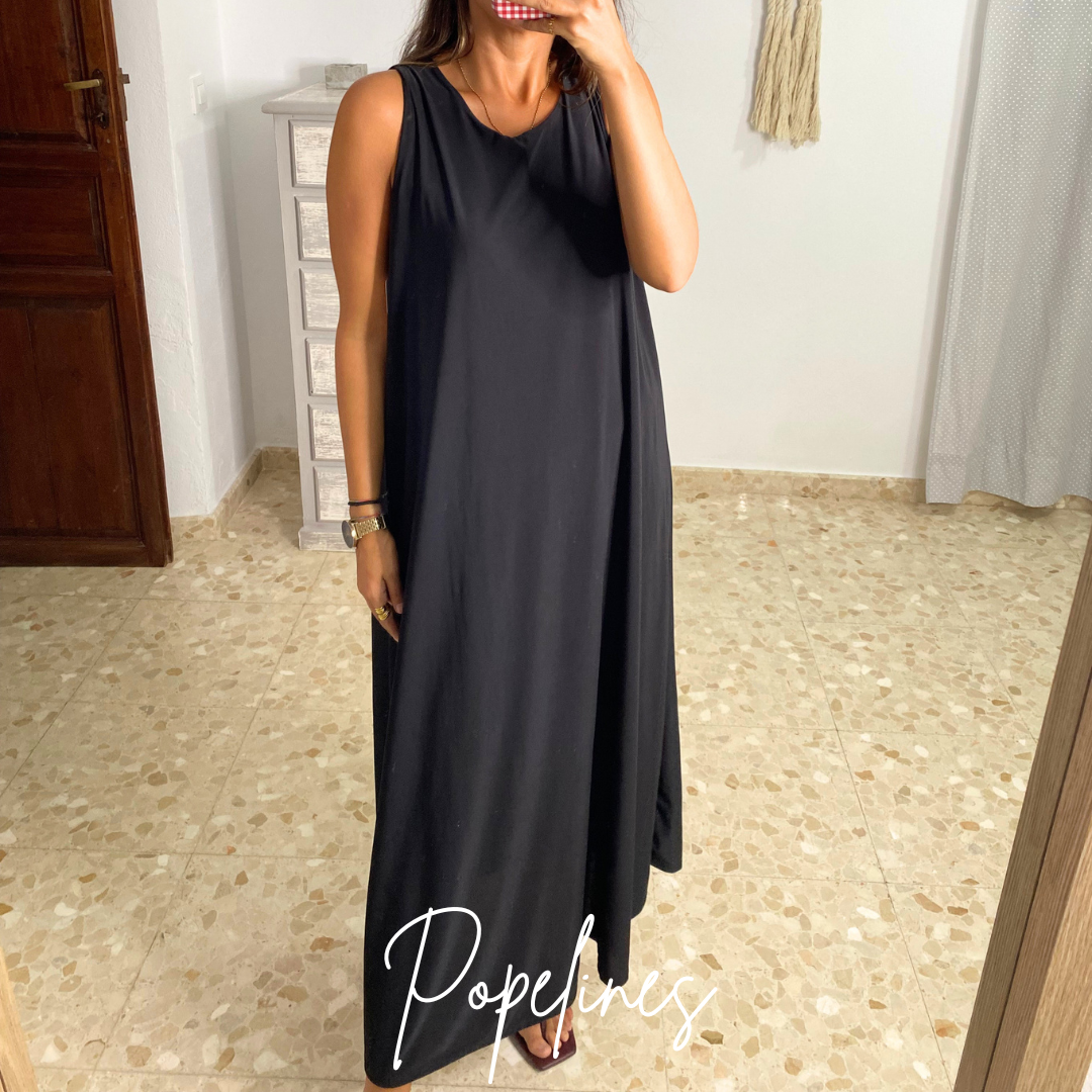 Vestido basic negro