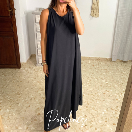 Vestido basic negro