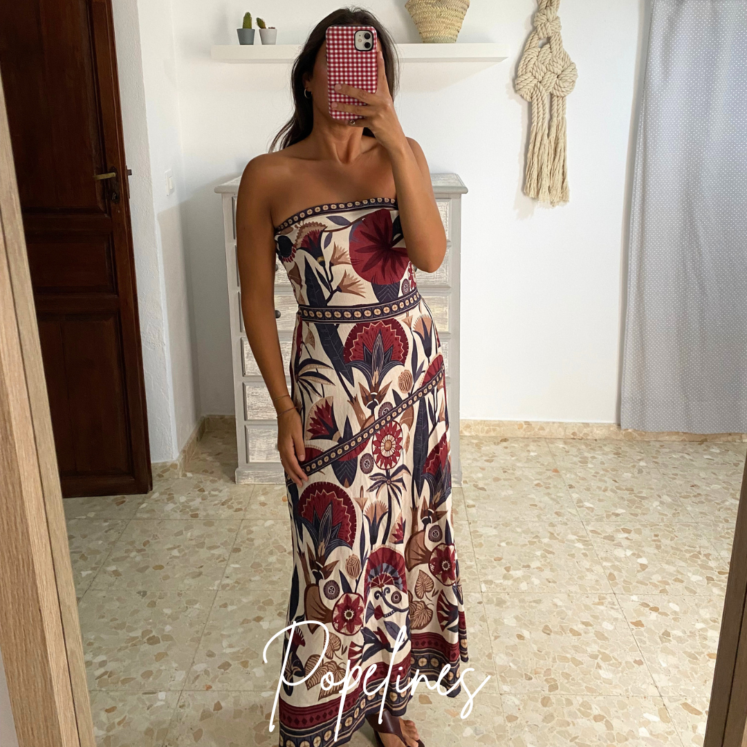 Vestido Feria azul
