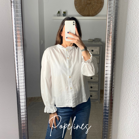 Blusa basic blanca