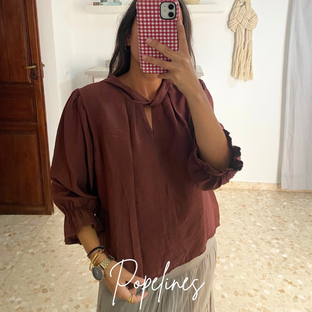 Blusa Carmen teja