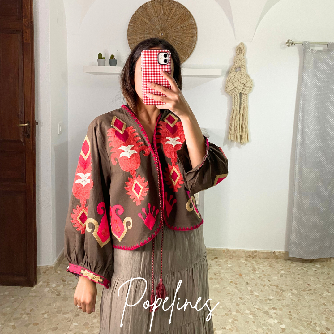 Blusa Gar chocolate