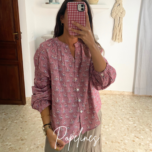 Blusa India rosa