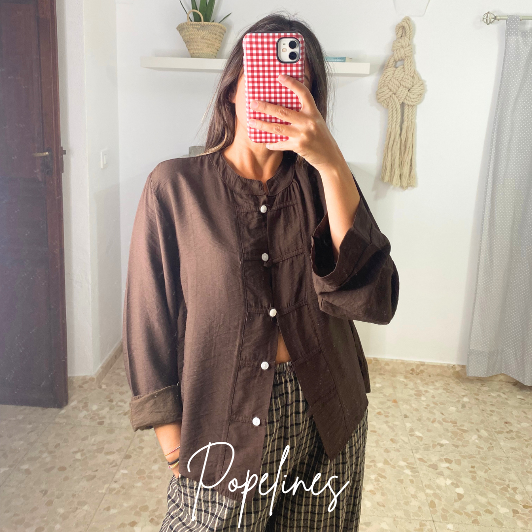 Blusa Tokio chocolate