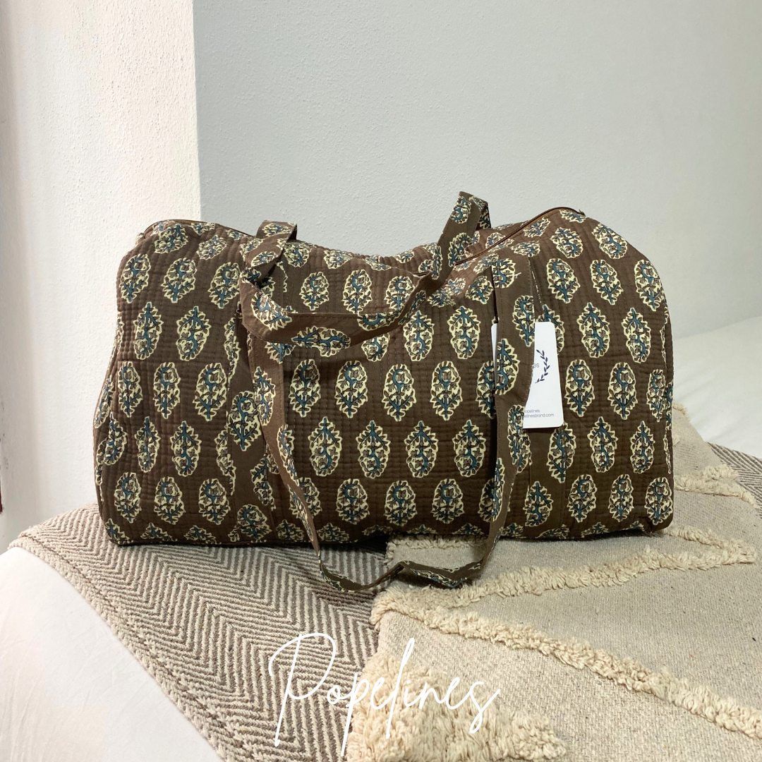 Bolso de viaje chocolate
