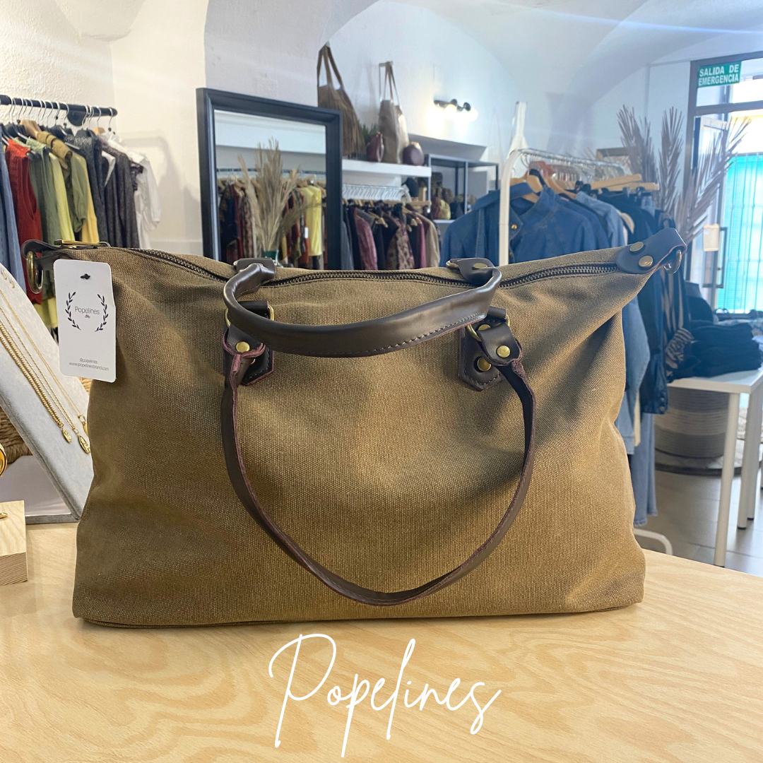 Bolso loneta topo