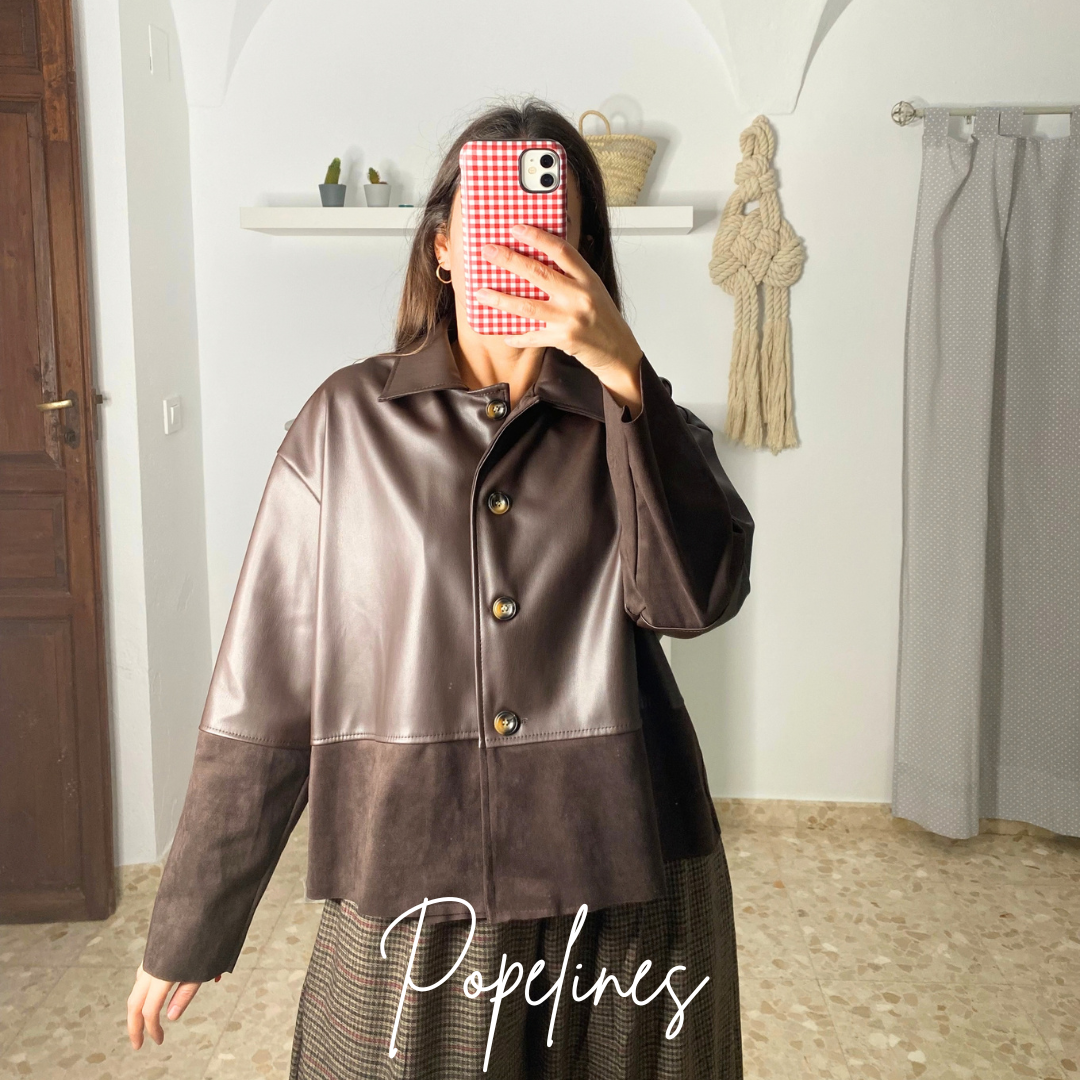 Chaqueta detalle ante
