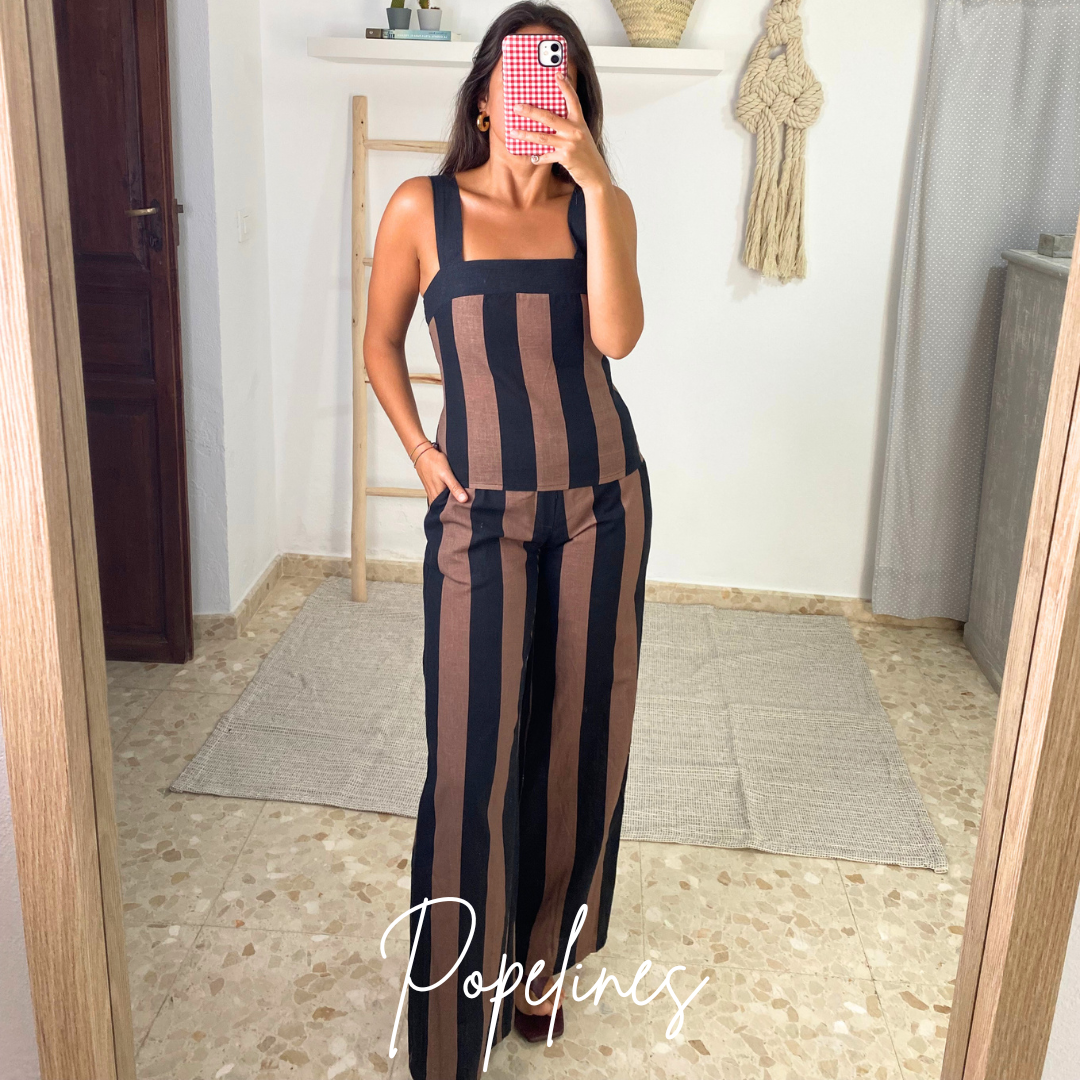 Conjunto Andrea chocolate
